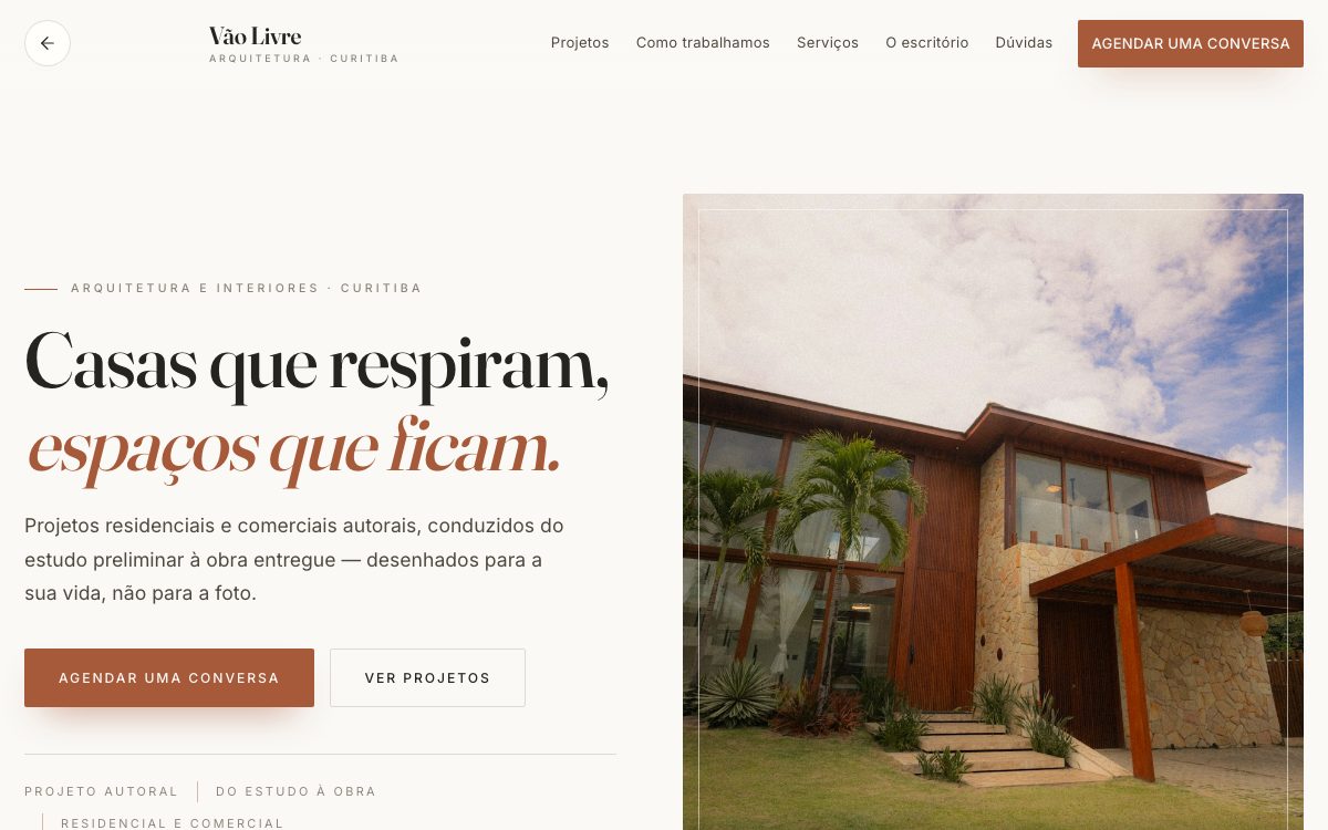 Demonstração: Arquitetura