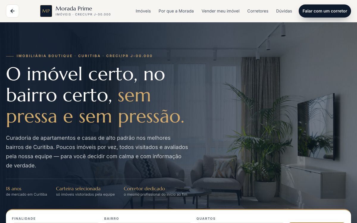 Demonstração: Imobiliária